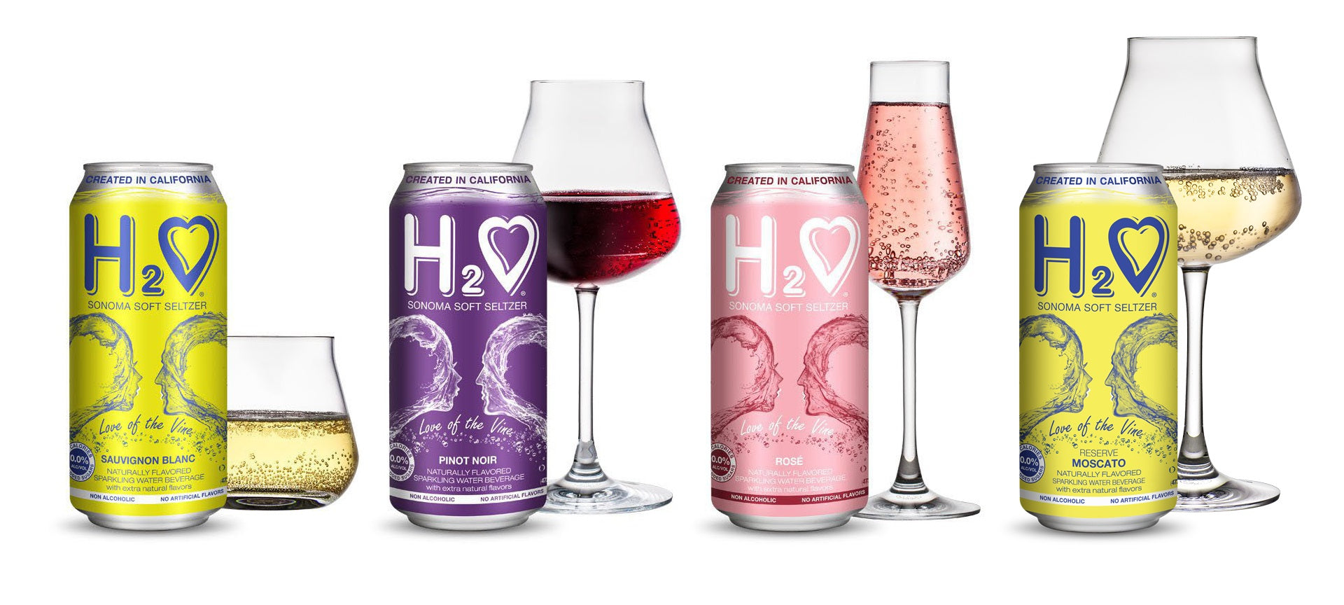 Innovative California Winemaker Creates H2O Sonoma Soft Seltzer, World’s First Wine-Infused, Alcohol-Free Soft Seltzer