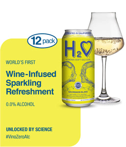 H2o® Sauvignon Blanc 0.0% Alc, Refreshment, New Vintage, California, 12-Pack