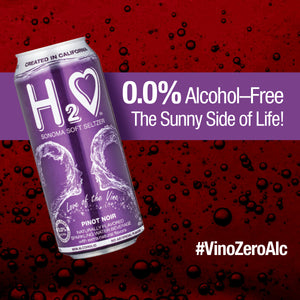 H2o® Pinot Noir 0.0% Alc, Refreshment, New Vintage, California, 12-Pack